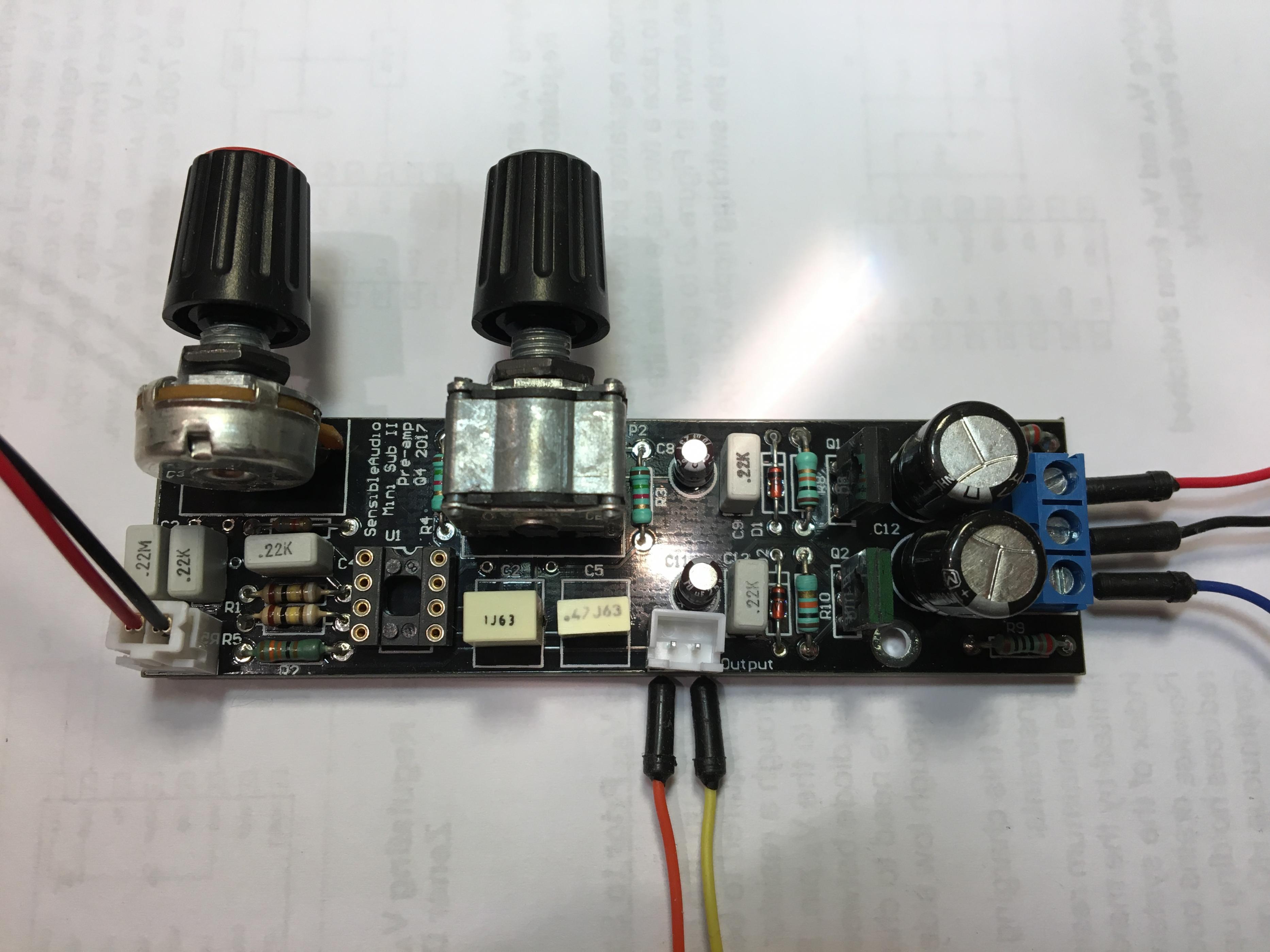 Reckhorn MiniSub Preamp SensibleAudio